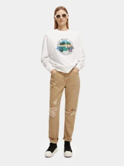 Scotch & Soda Loose-fit Crewneck Sweater -Mango Fashion Shop 04Rsf7V7NJyeemU53ywWlionE 85454.1710847761