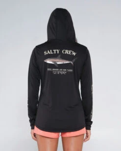 Salty Crew BRUCE HOODED SUN SHIRT - Black -Mango Fashion Shop 0gX8q6BgHKcMqcA4CuFdkfMSk 80582.1710760601