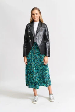 The PU Blazer - Black