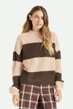 Brixton Madero Sweater - Rose Dust