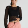 Heaven Active Mesh Sweater