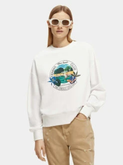 Scotch & Soda Loose-fit Crewneck Sweater