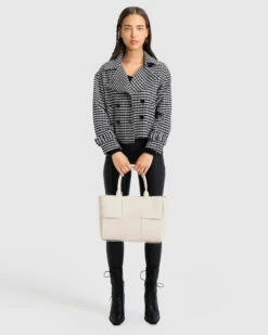 Power Over Me Tweed Jacket - Black/White -Mango Fashion Shop O5u ypewq9GtbqlXZtO4w1iAI 20459.1711107663