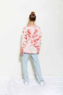 Tie Dye Sweat - Fusion Coral -Mango Fashion Shop QBcTB85dKQFyaqt8ysYwDCsMU 67782.1690986581