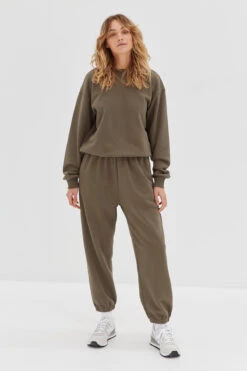 Sofia Sweat Shirt - Khaki -Mango Fashion Shop TlCr0CXfSY5bzFaqiseTx3jYE 75620.1710847839