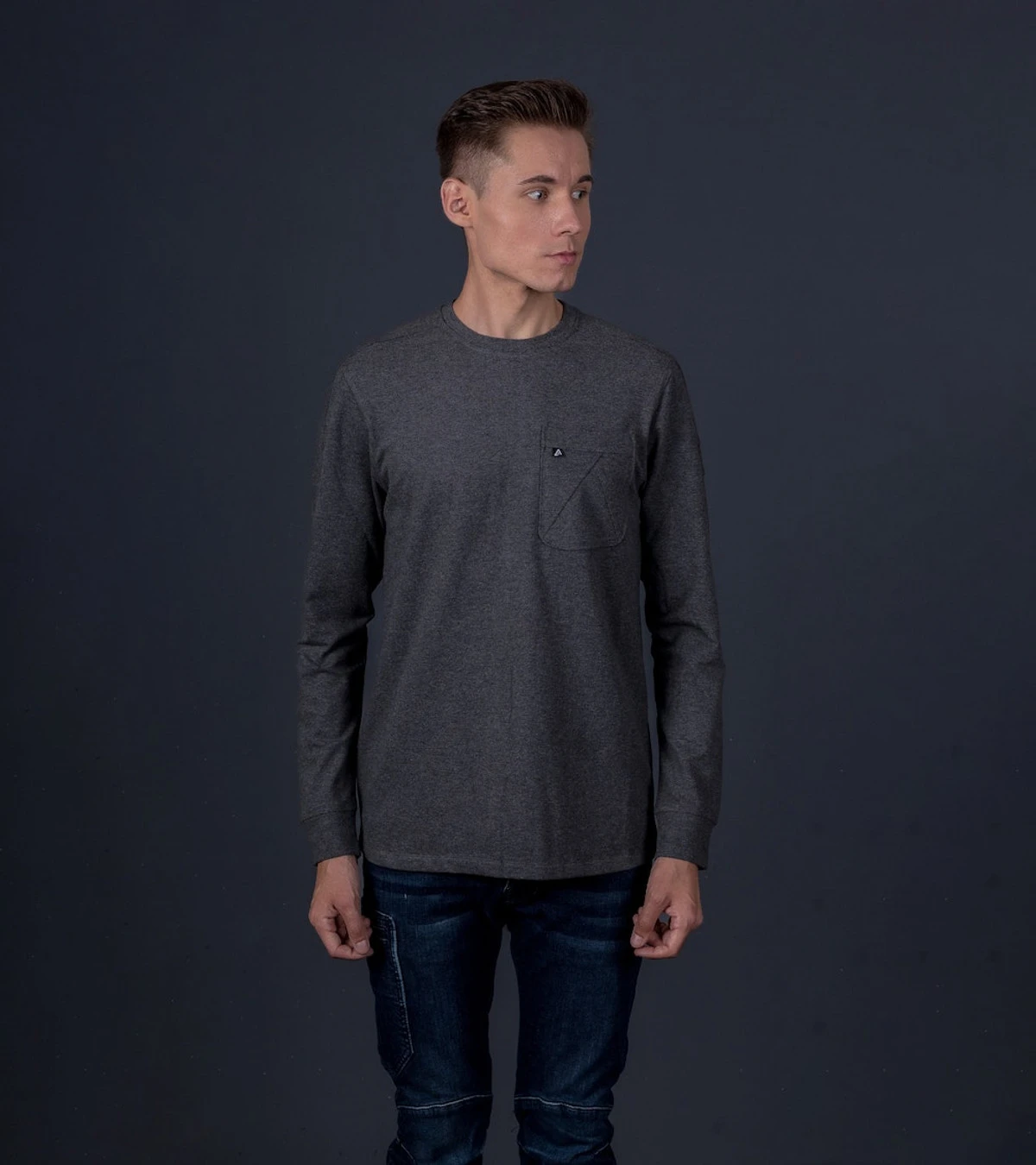 Structured Long Tee 1 Structured Long Tee