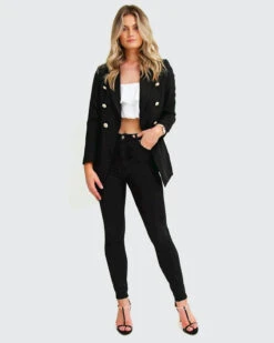 Princess Polina Textured Weave Blazer - Black -Mango Fashion Shop X3UTOWD9 tLf2mLrtcK2ECbqQ 99767.1711106617
