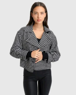 Power Over Me Tweed Jacket - Black/White -Mango Fashion Shop XgISyA33rVd0g2UaFW4ftVvaY 29187.1711107664