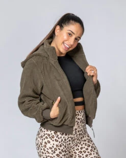 Teddy Jacket - Khaki -Mango Fashion Shop ctlIbFqWjWb7fi X AVhD3wU0 84842.1711107129