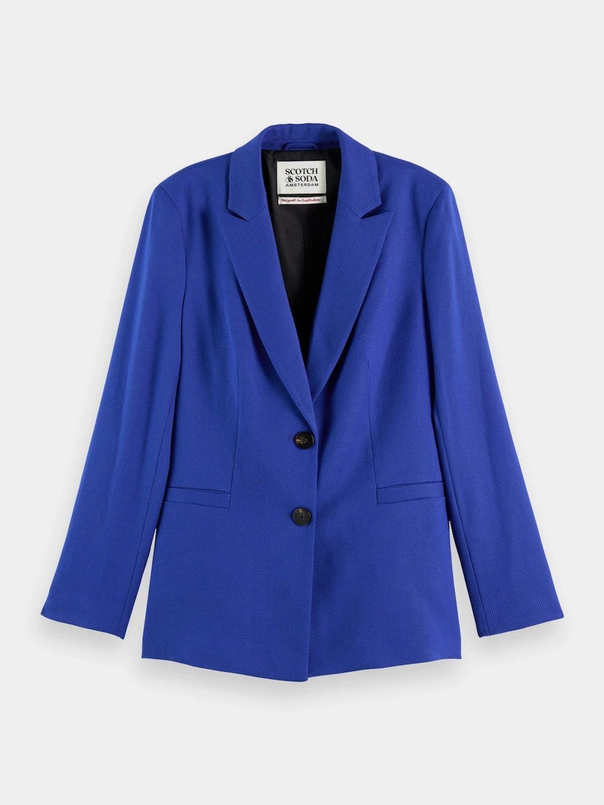 Scotch & Soda Relaxed-fit Single-breasted Blazer - 100474403 2 Scotch & Soda Relaxed-fit Single-breasted Blazer - 100474403 - Image 2