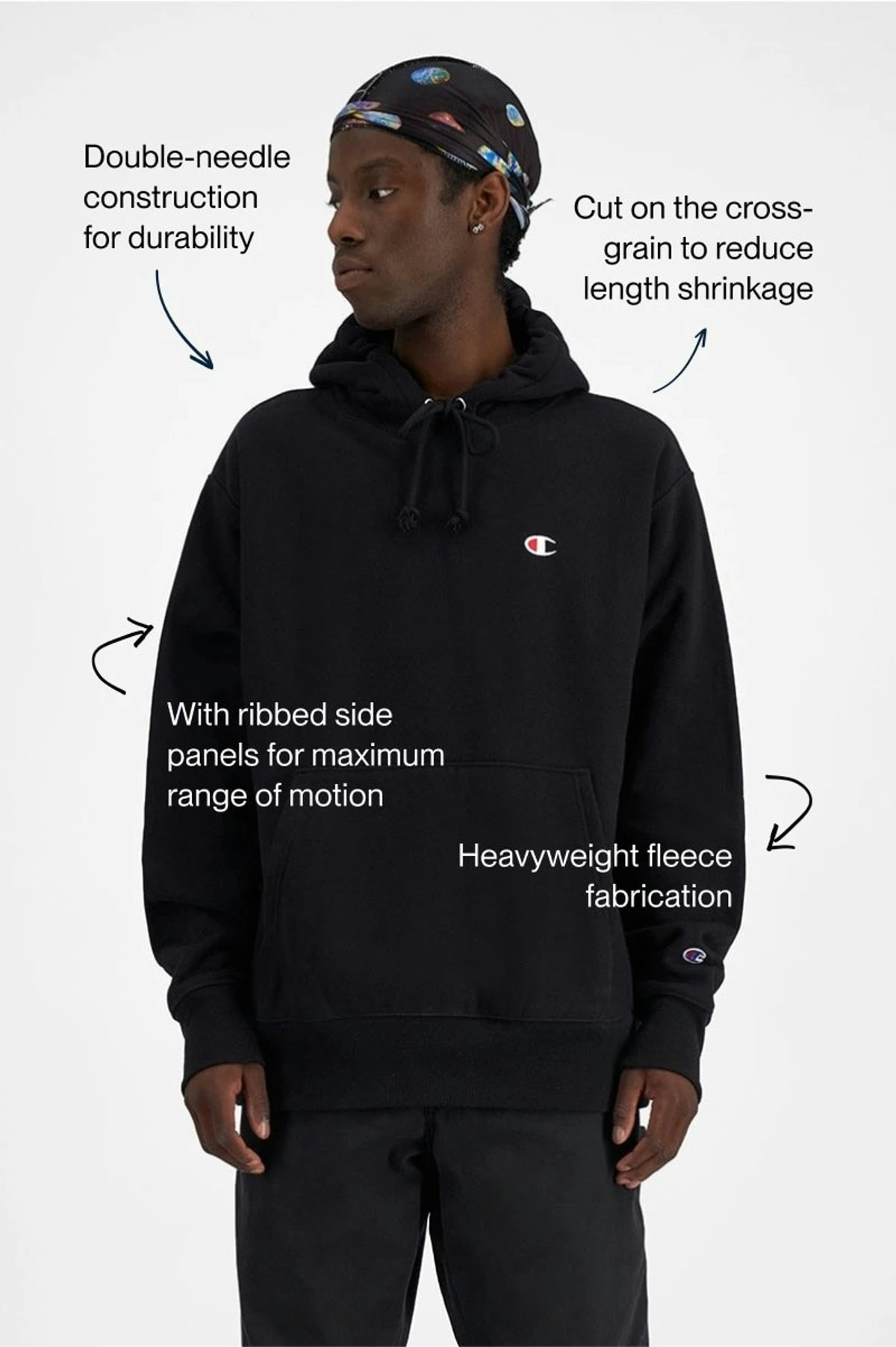 Champion Reverse Weave Hoodie - 100472729 10 Champion Reverse Weave Hoodie - 100472729 - Image 10
