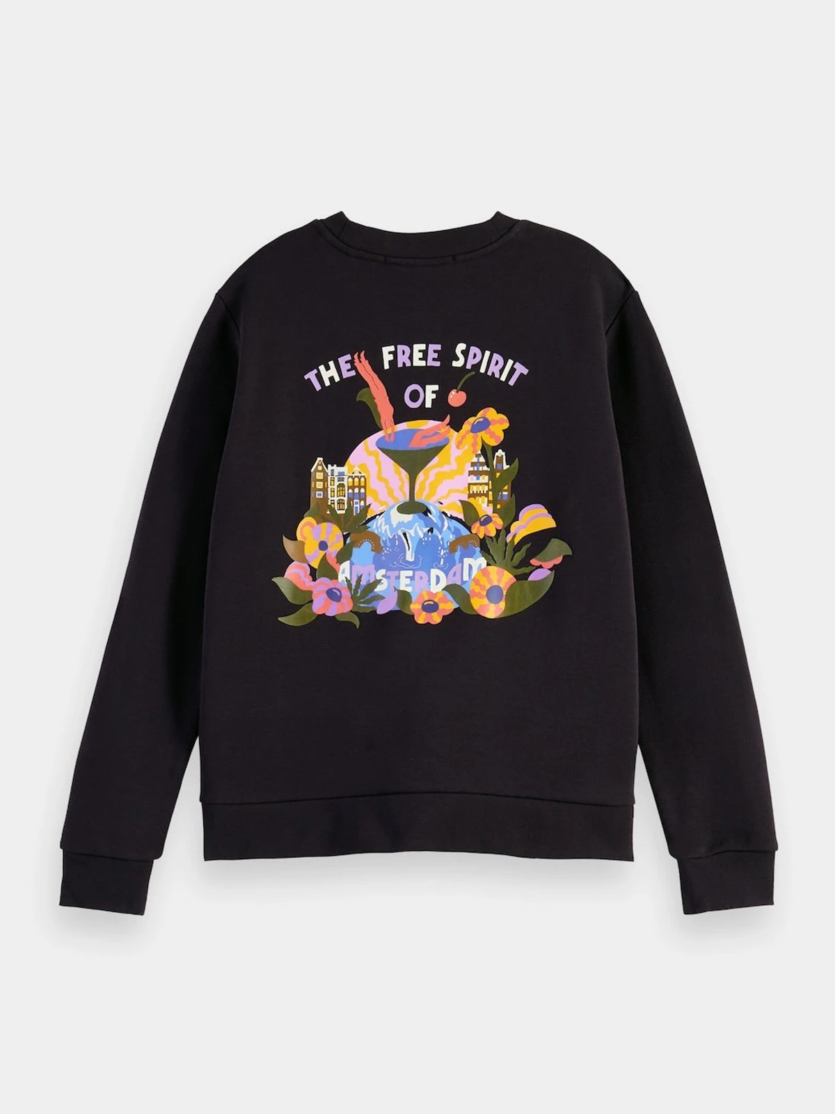 Scotch & Soda Relaxed Fit Crewneck Sweatshirt 7 Scotch & Soda Relaxed Fit Crewneck Sweatshirt - Image 7